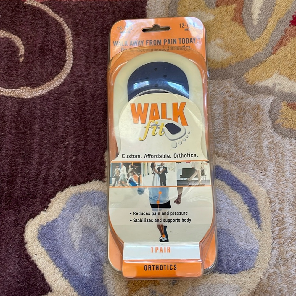 VINTAGE Walk Fit orthotics. NWT!